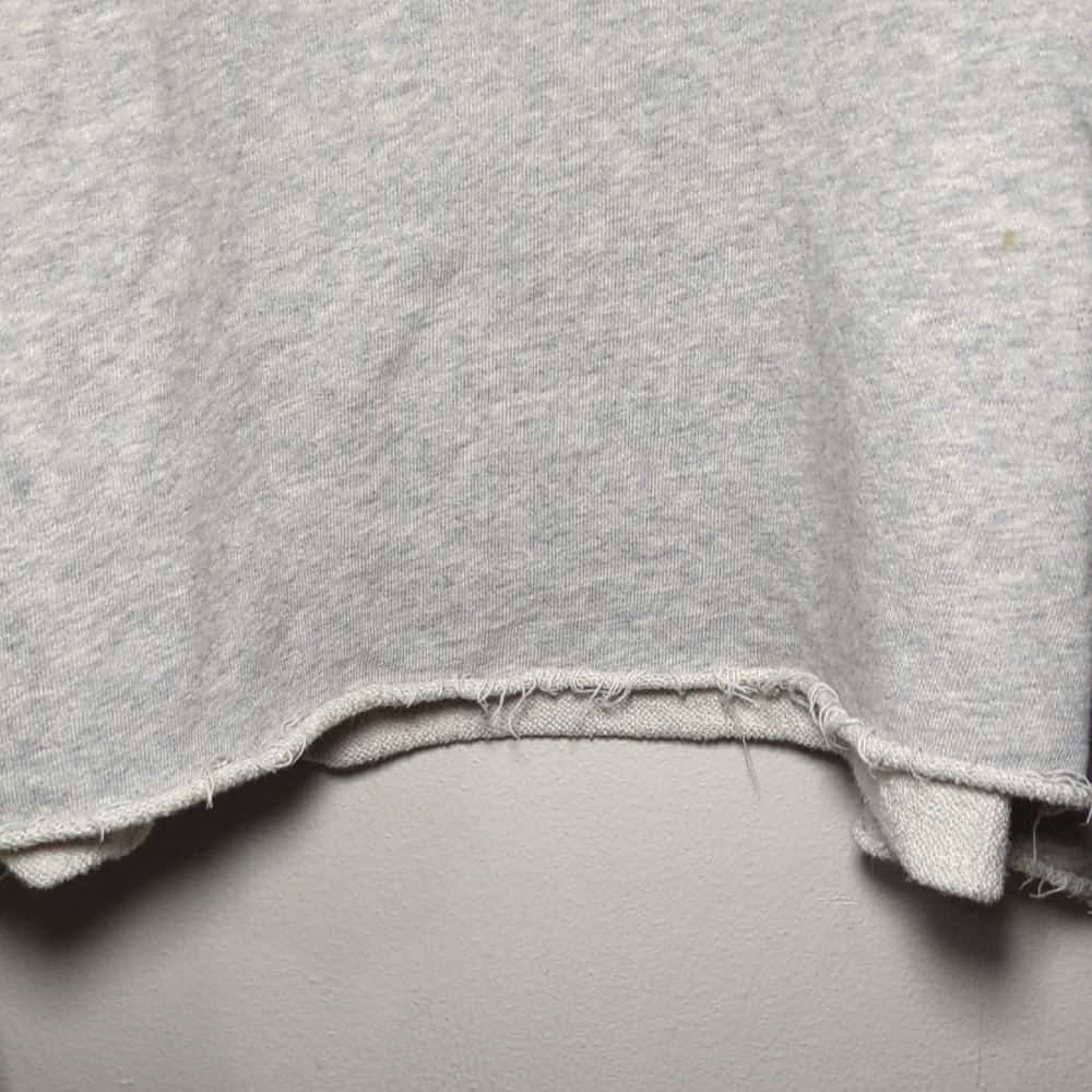 Free People Split Second Half Zip Pullover Gray I… - image 4